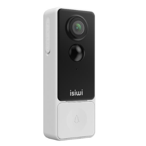 ISWI ISIWI CAMPANELLO A BATTERIA WIRELESS DLIN+ 2K - 5200 MAH - PIR - SD CARD - AUDIO BIDIREZIONALE